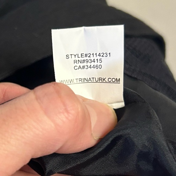 Trina Turk Beaded One Shoulder Dress - Picture 8 of 8